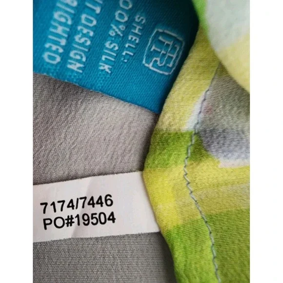 Tori Richard Silk Tunic Dress Top 2 Abstract Roll Tab Resort Lux Vacation Beach - Picture 12 of 16